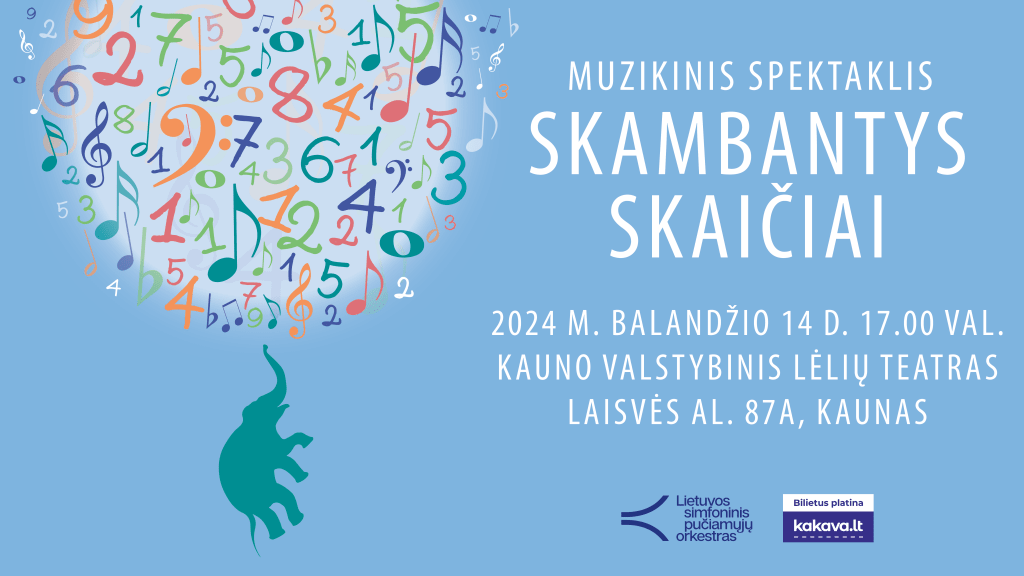 Muzikinis spektaklis „Skambantys skaičiai“ | KAUNAS