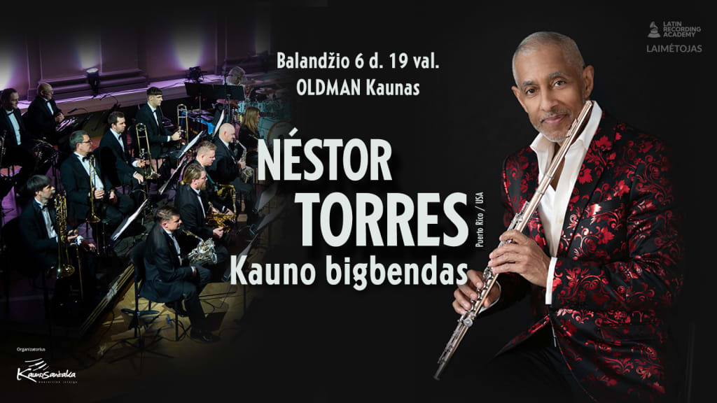 „Latin Grammy“ laimėtojas Néstor Torres | Kauno bigbendas
