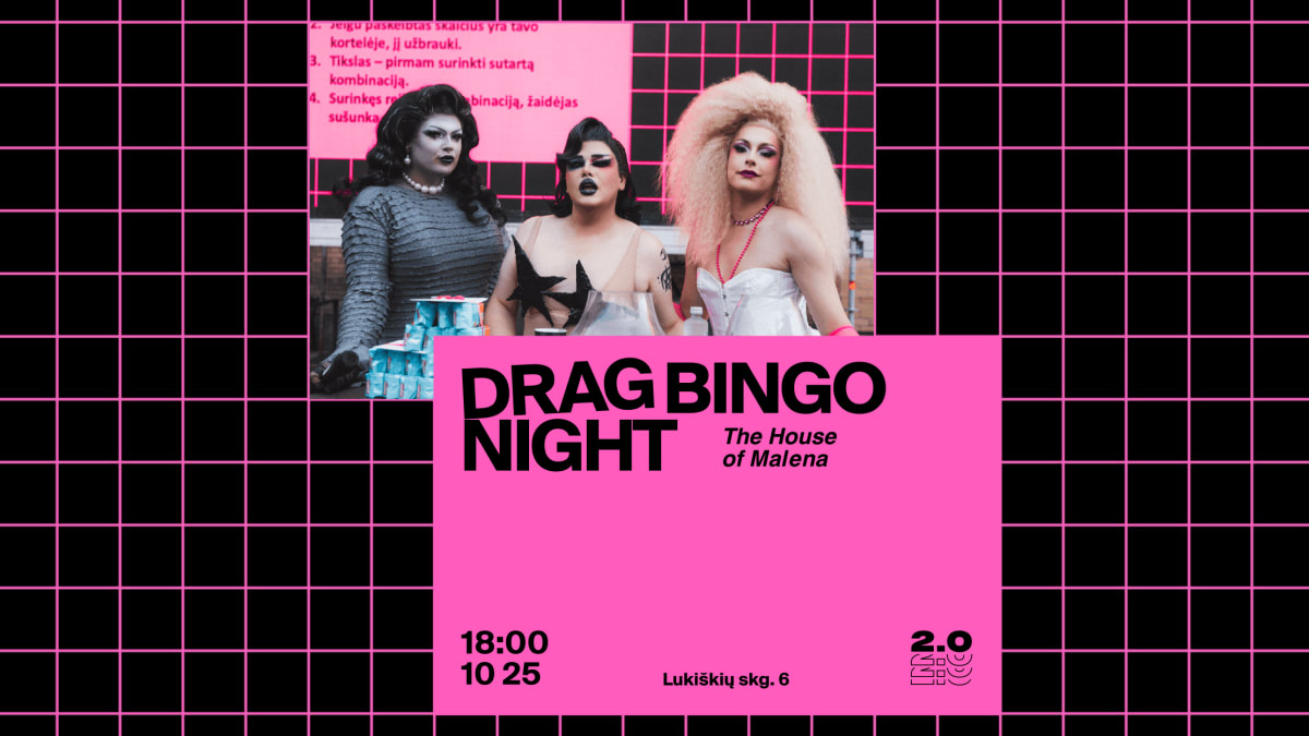 Drag Bingo | The House of Malena – Lukiškių kalėjimas 2.0
