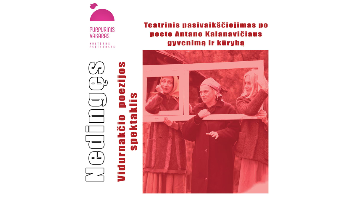 Vidurnakčio poezija. Teatrinis pasivaikščiojimas „Nedingęs“ | Kultūros festivalis „Purpurinis vakaras“