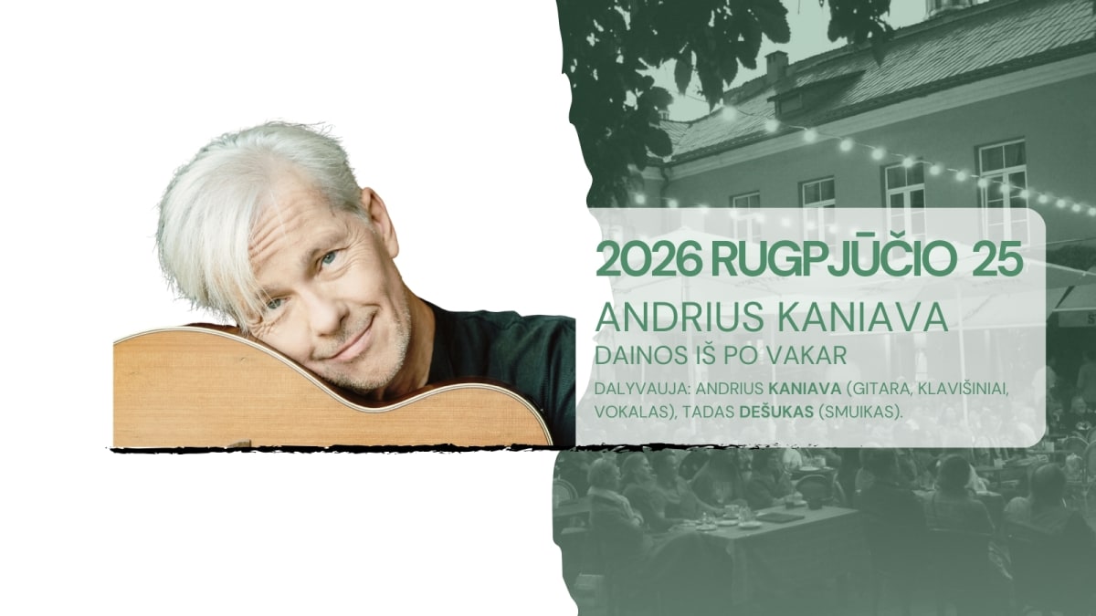 „Artistai” gyvai | Andrius Kaniava