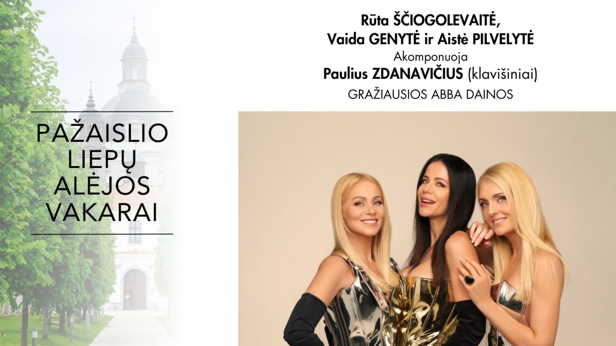 Pažaislio liepų alėjos vakarai | Gražiausios ABBA dainos