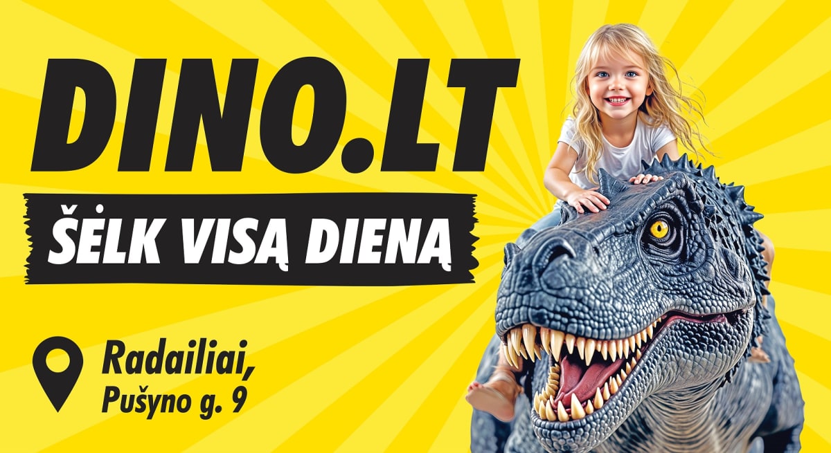 Dinozaurų parkas Dino.lt Radailiai