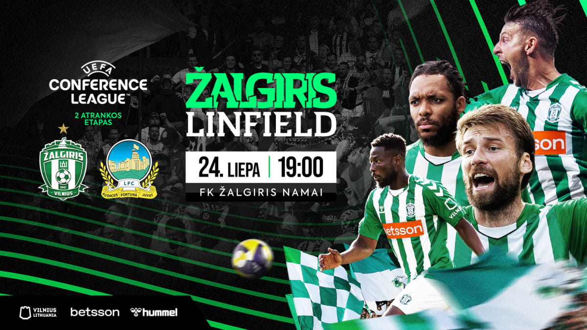 UEFA Konferencijų lyga: „Žalgiris“ – „Linfield“
