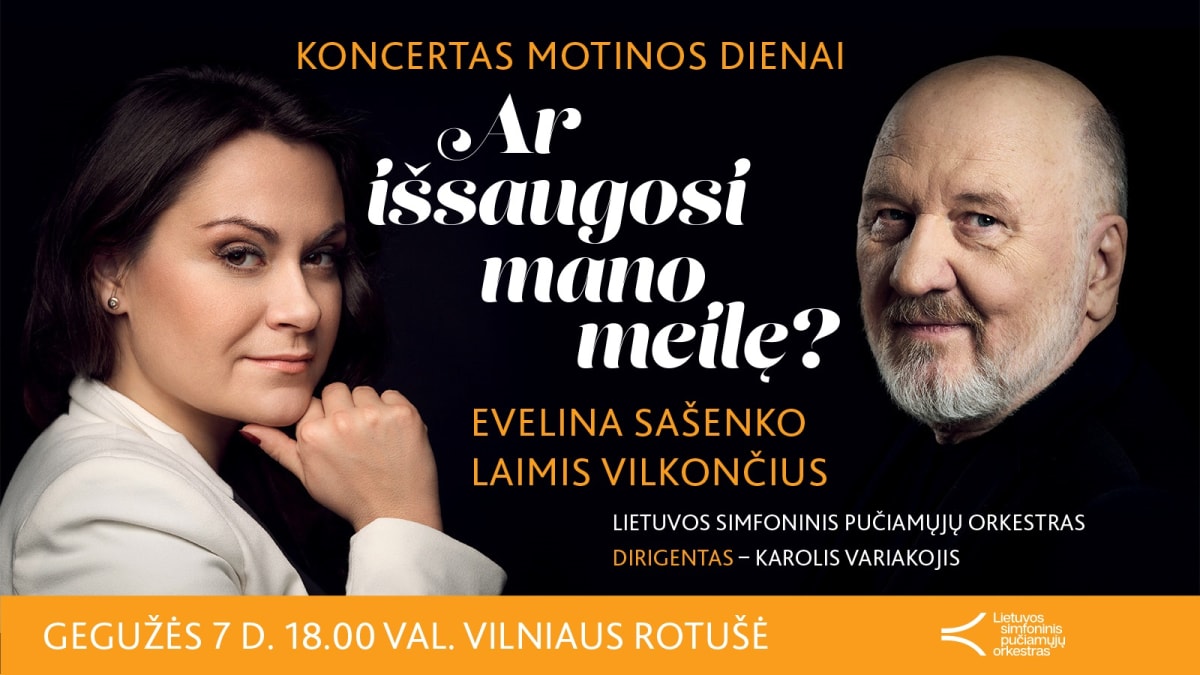 KONCERTAS MOTINOS DIENAI | L. Vilkončius, E. Sašenko, LSPO