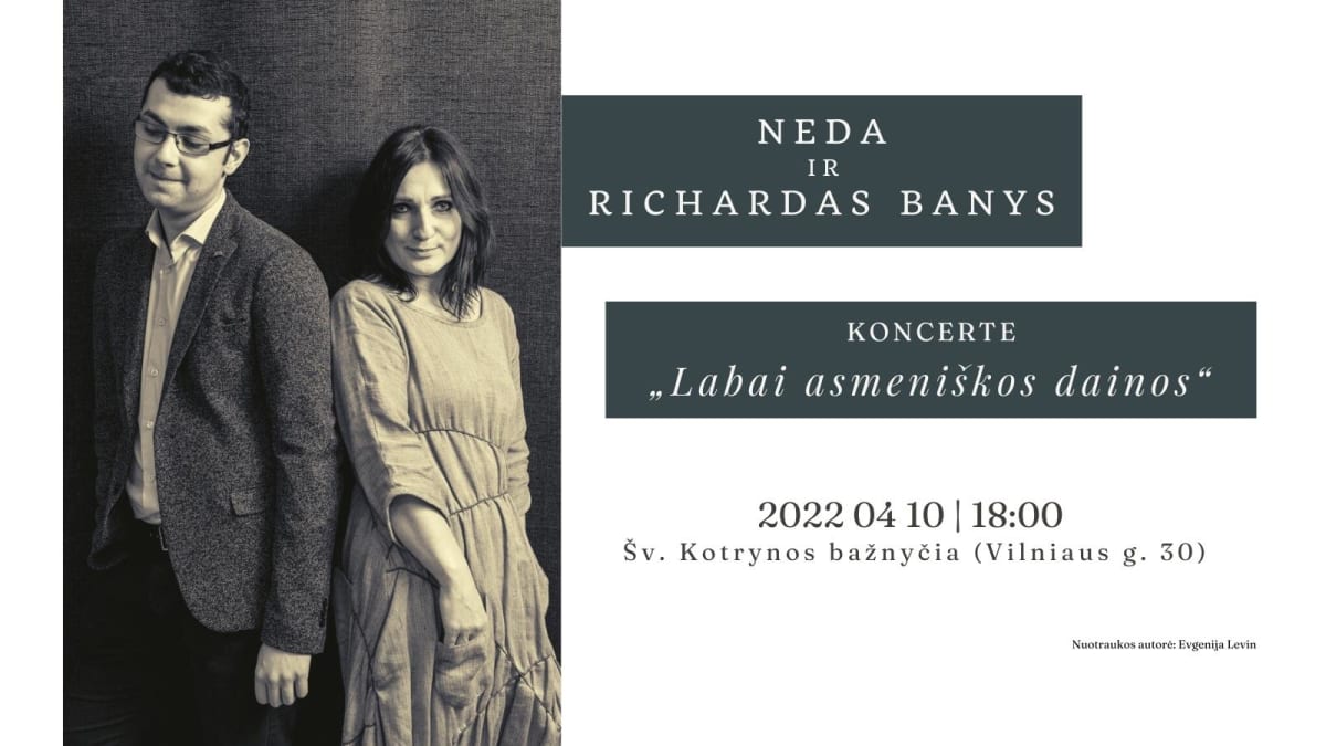 Neda ir Richardas Banys „Labai asmeniškos dainos“