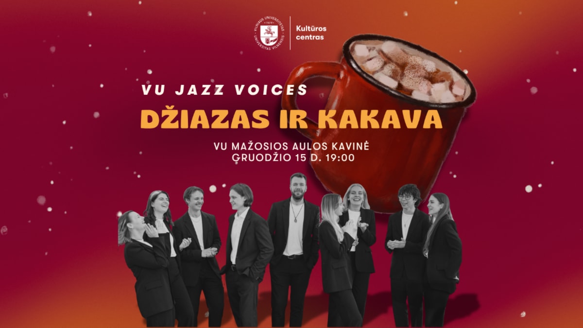 Džiazas ir kakava | VU Jazz Voices koncertas