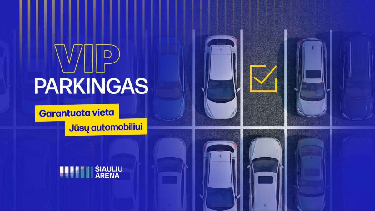 VIP parkingas | Šiaulių arena | The Italian Tenors