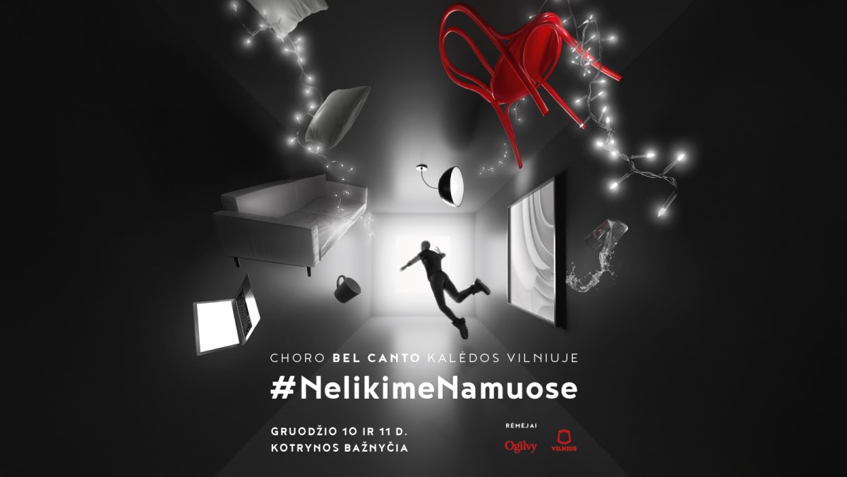 #NelikimeNamuose: choro Bel Canto Kalėdos Vilniuje