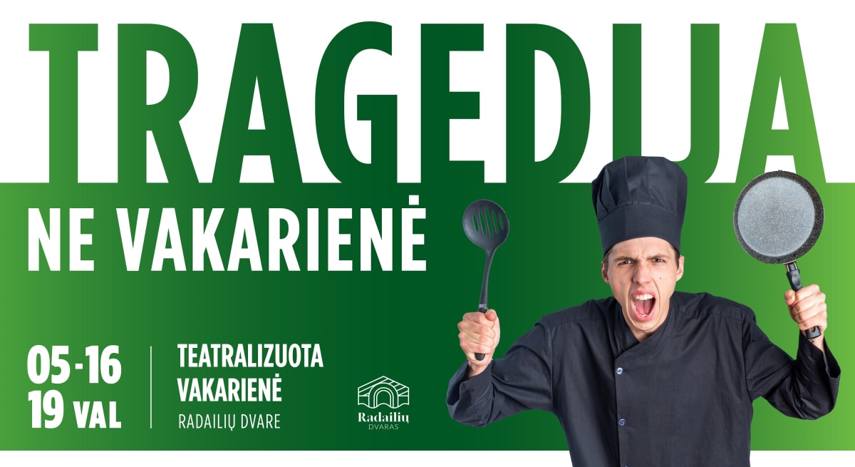 Teatralizuota vakarienė „TRAGEDIJA, NE VAKARIENĖ“