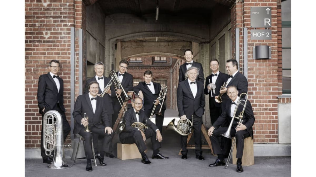 Opening concert of the "Trakai Fanfare Week". "German Brass in Lithuania for the first time!