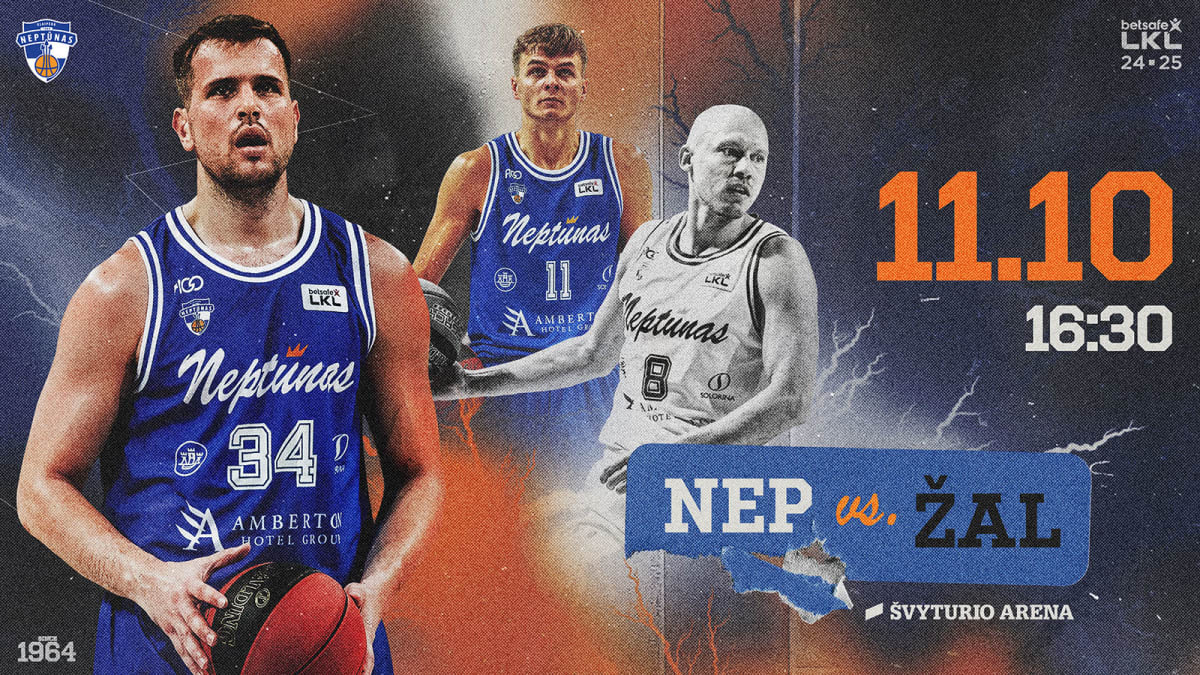 „Betsafe-LKL“: Klaipėdos „Neptūnas“ - Kauno „Žalgiris“