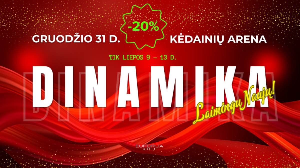 DINAMIKA Laimingų Naujų!