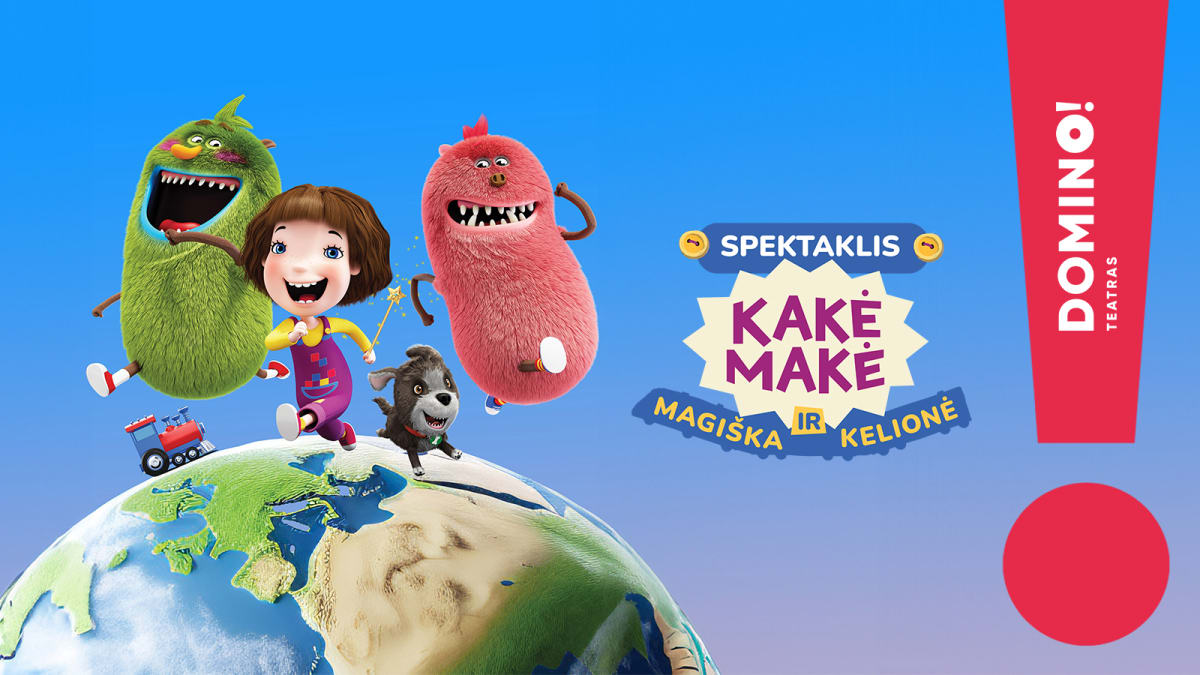 DOMINO teatras | KAKĖ MAKĖ IR MAGIŠKA KELIONĖ