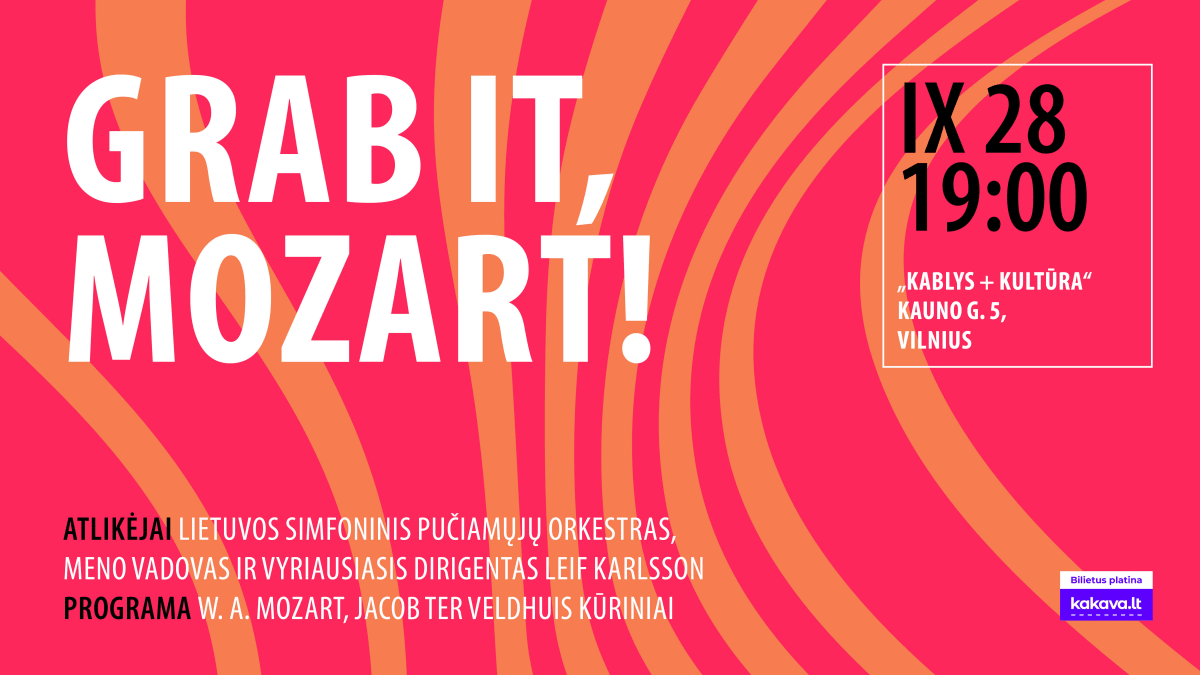 Vilnius Winds | Grab it, Mozart!