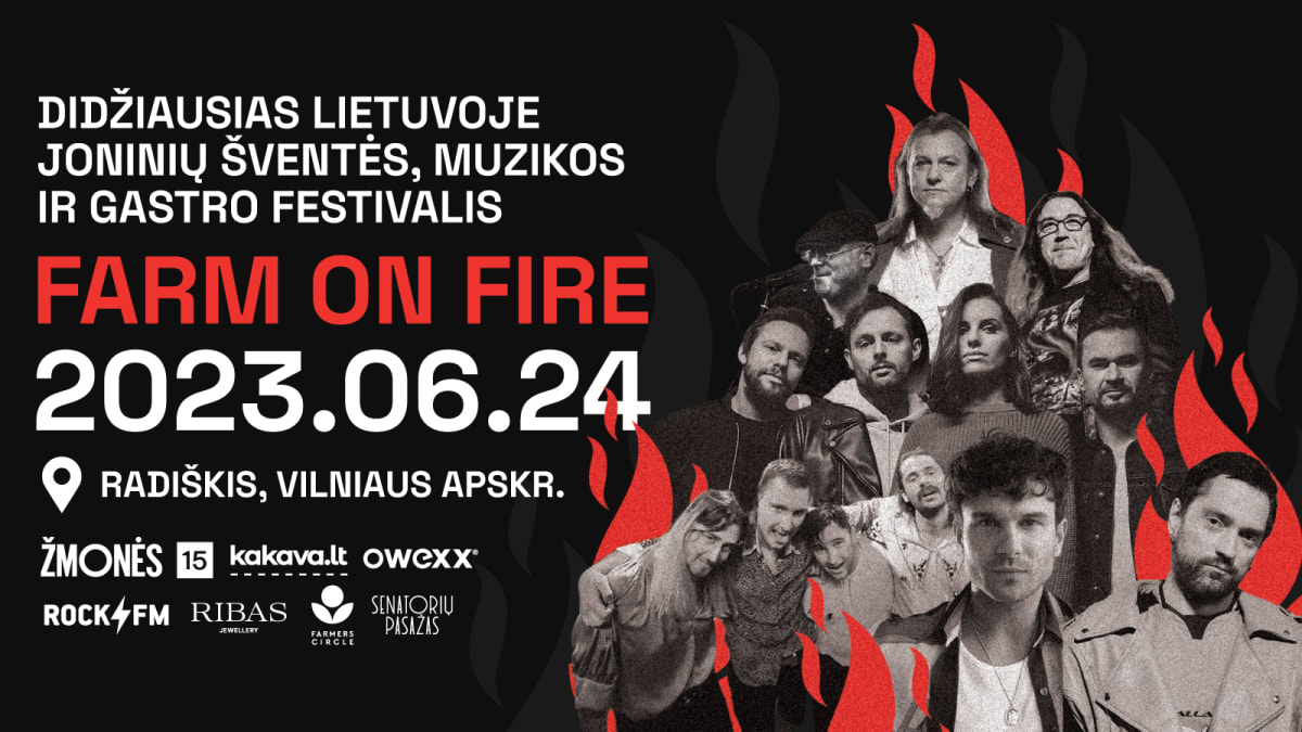Joninių festivalis „FARM ON FIRE '23“