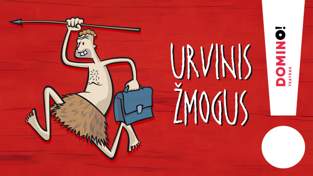DOMINO teatras | komedija URVINIS ŽMOGUS | vaidina Paulius Valaskevičius
