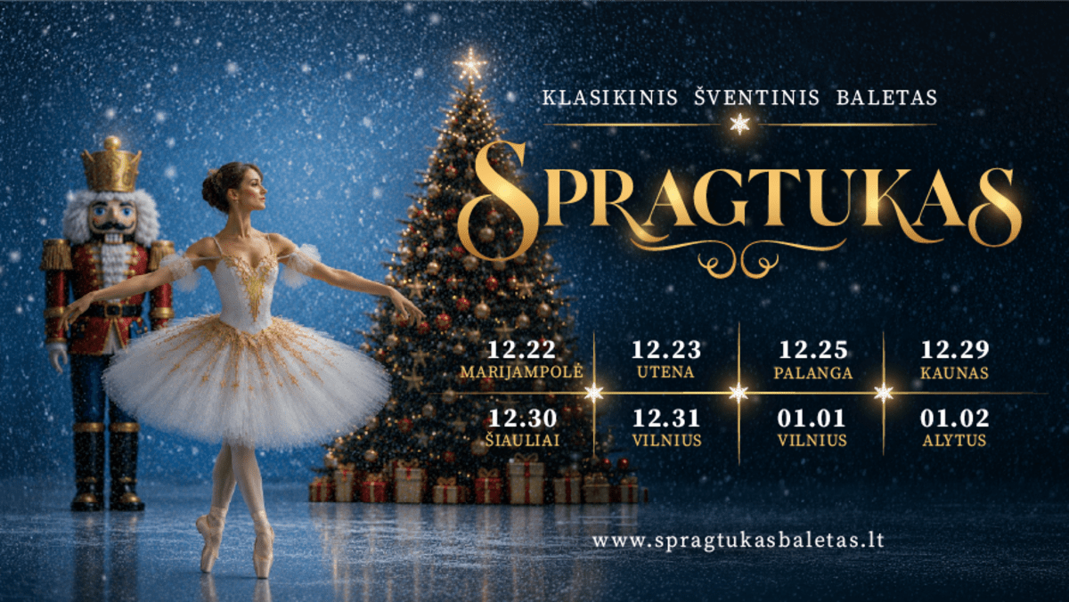 Klasikinis baletas „Spragtukas“
