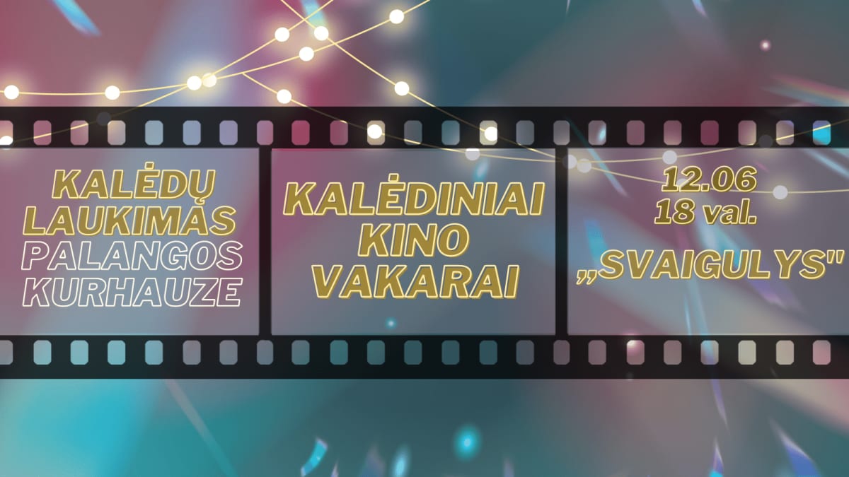 KALĖDINIAI KINO VAKARAI. Filmas „Svaigulys“
