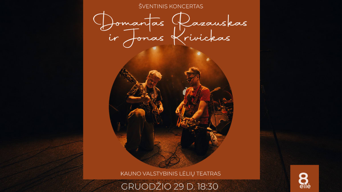 Šventinis koncertas | Domantas Razauskas ir Jonas Krivickas
