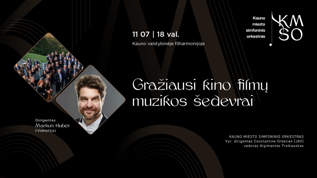 GRAŽIAUSI KINO FILMŲ MUZIKOS ŠEDEVRAI