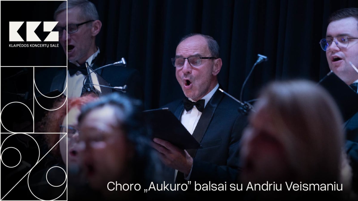 The voices of ‘Aukuras’ Choir with Andris Veismanis
