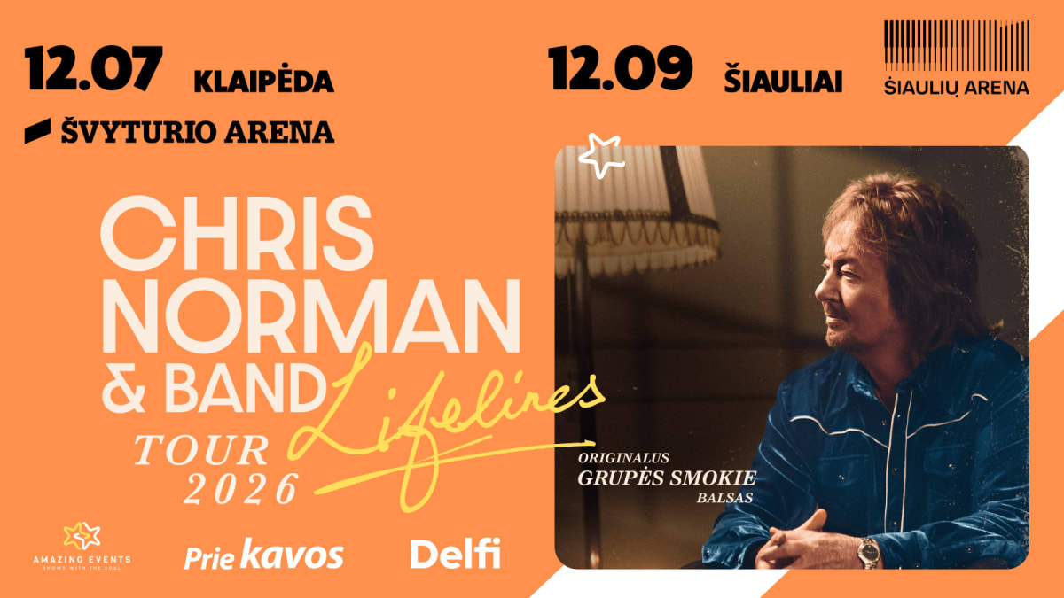 CHRIS NORMAN & BAND koncertas