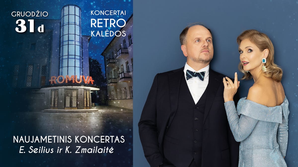 Naujametinis koncertas  Kristina Zmailaitė ir Edmundas Seilius