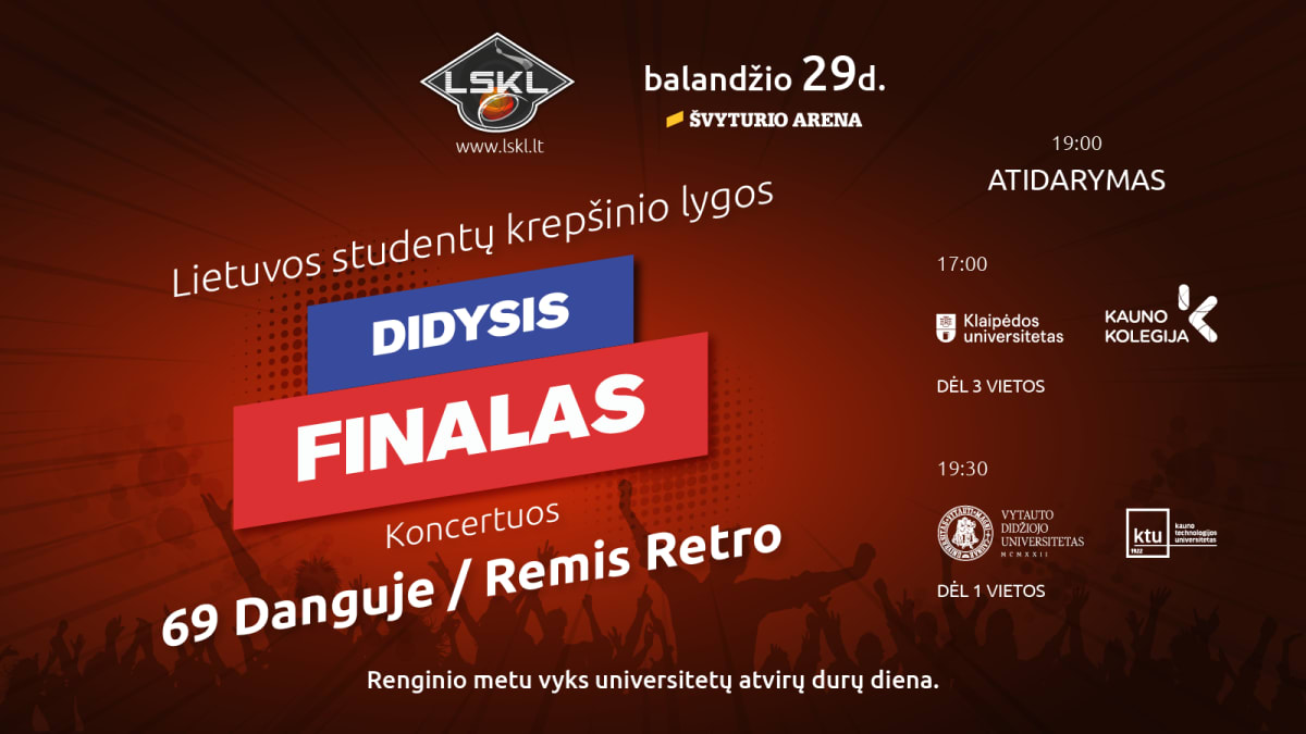 Lietuvos studentų krepšinio lygos – Didysis finalas
