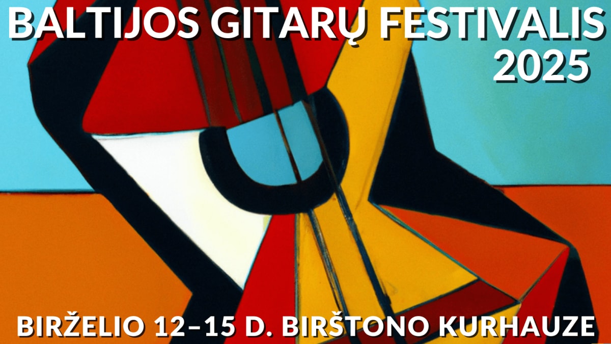 Ticket to all the concerts of the Baltic Guitar Festival