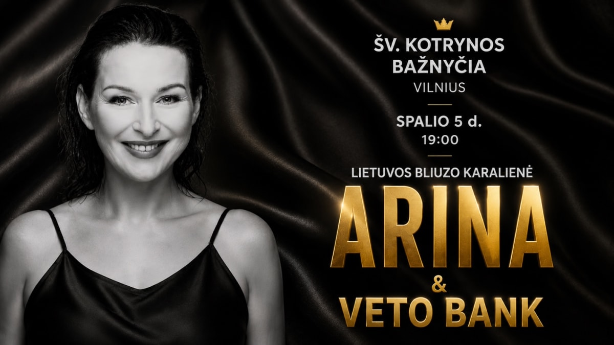 ARINA & VETO BANK | Akustikos magija Šv. Kotrynos bažnyčioje