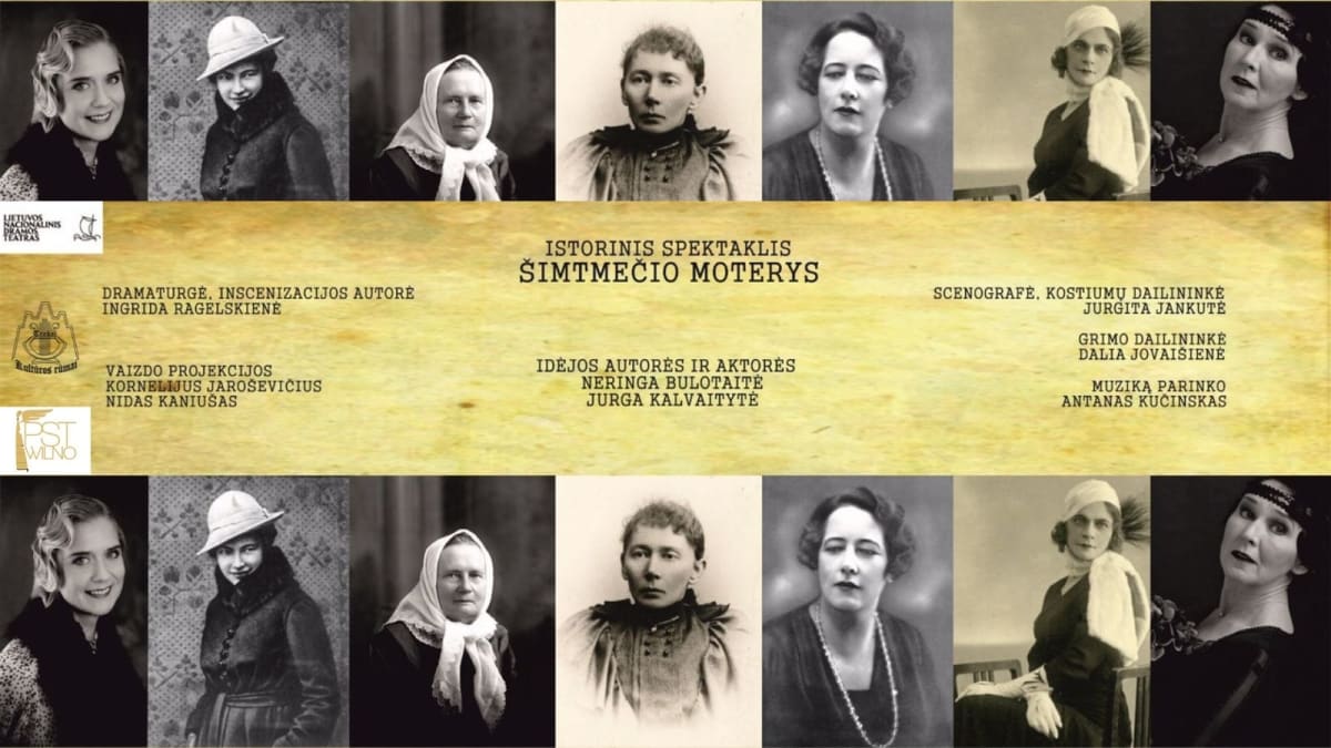 Istorinis spektaklis „Šimtmečio moterys“