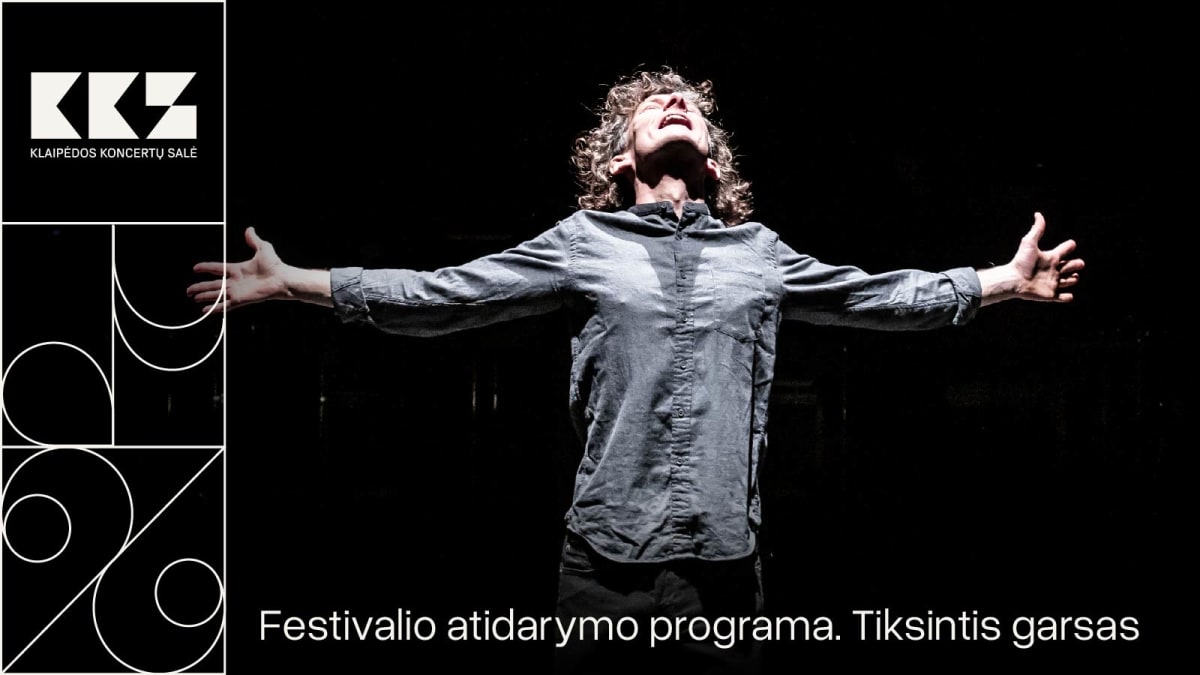 Festivalio atidarymo programa. Tiksintis garsas