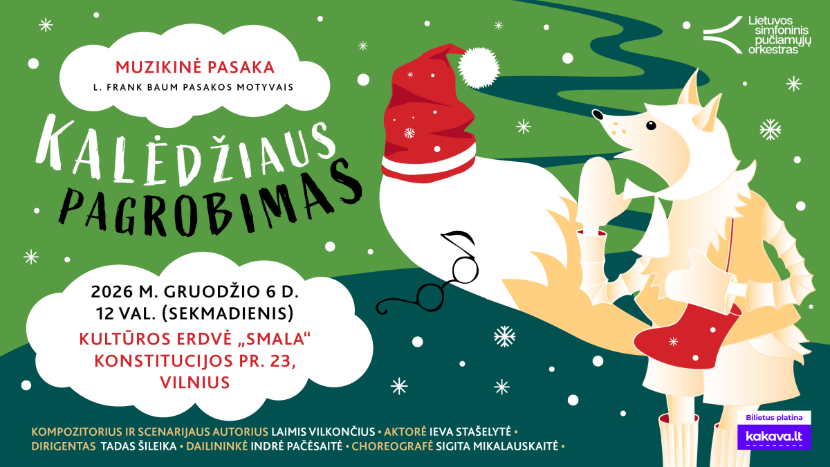 MUZIKINĖ PASAKA „KALĖDŽIAUS PAGROBIMAS“ | LSPO