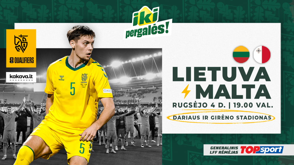 Atranka į 2026-ųjų FIFA pasaulio futbolo čempionatą: Lietuva – Malta