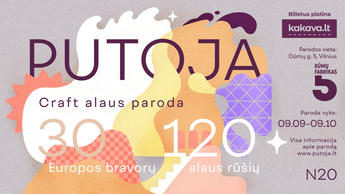PUTOJA craft alaus paroda