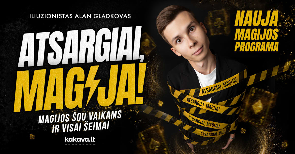 PREMJERA: Atsargiai, Magija!