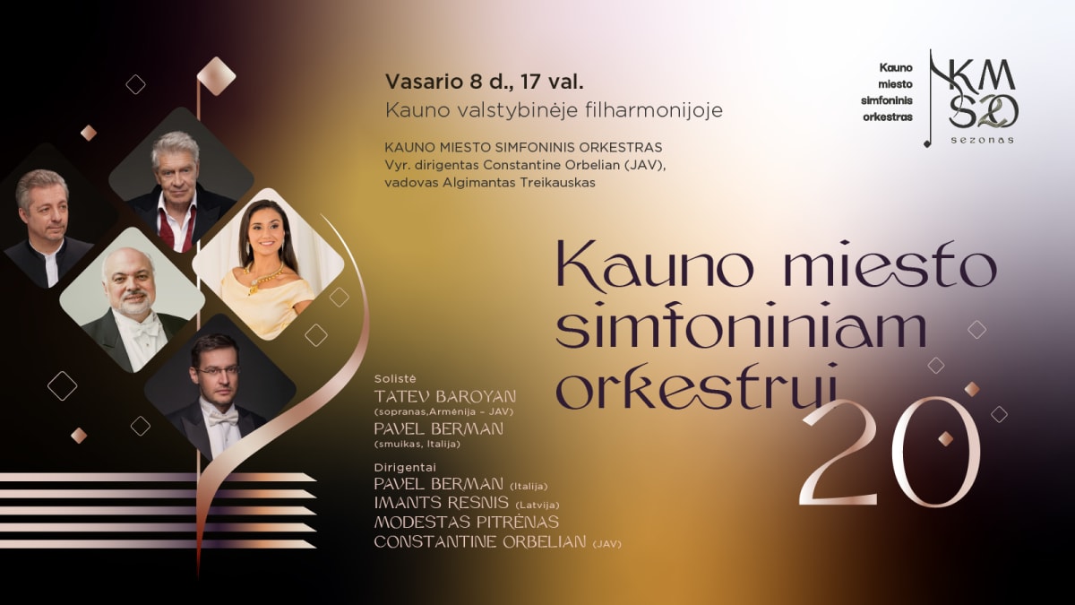 KAUNO MIESTO SIMFONINIAM ORKESTRUI – 20