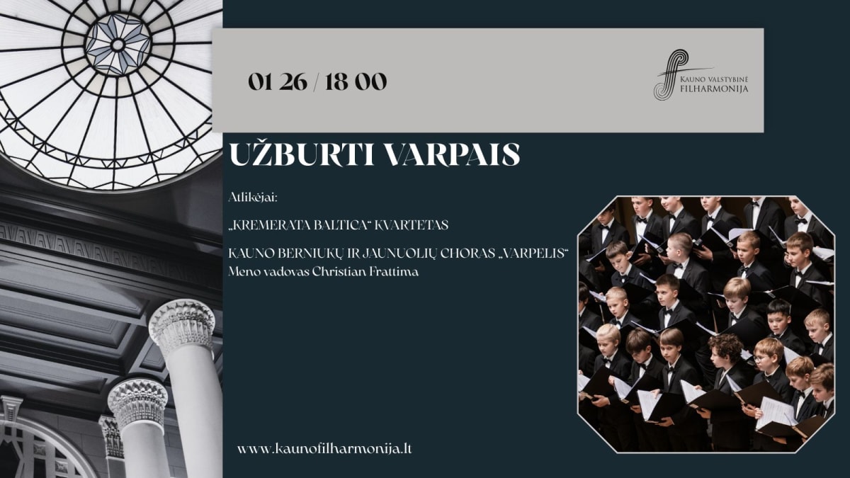 UŽBURTI VARPAIS
