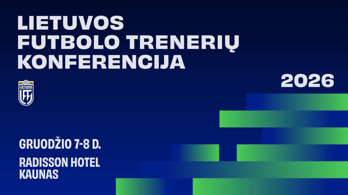 Lietuvos futbolo trenerių konferencija 2026