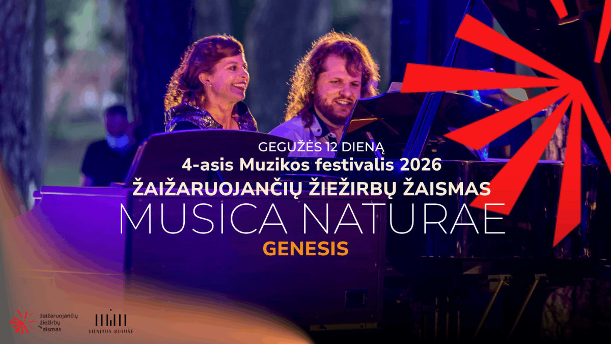 GENESIS. Guoda Gedvilaitė, Motiejus Bazaras – fortepijoninis duetas ir jaunieji talentai