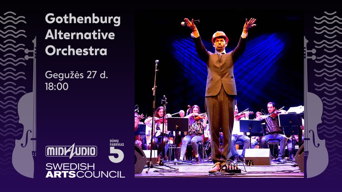 Gothenburgo Alternatyviojo Orkestro koncertas „Diversity Soul“