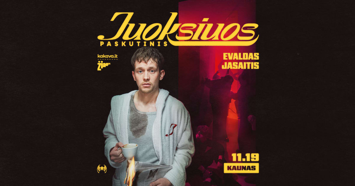 EVALDAS JASAITIS | Stand-up | „Juoksiuos Paskutinis“
