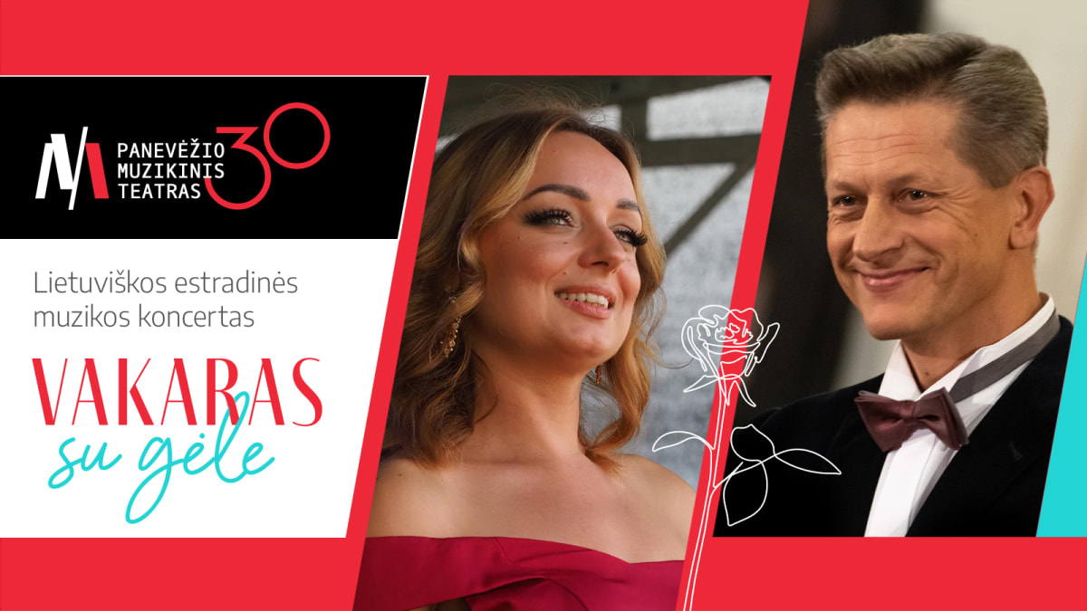 PMT | Lietuviškos estradinės muzikos koncertas VAKARAS SU GĖLE