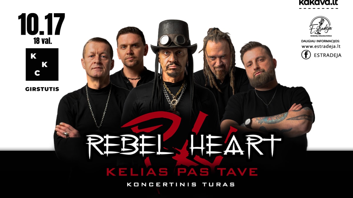 REBELHEART „Kelias pas tave“