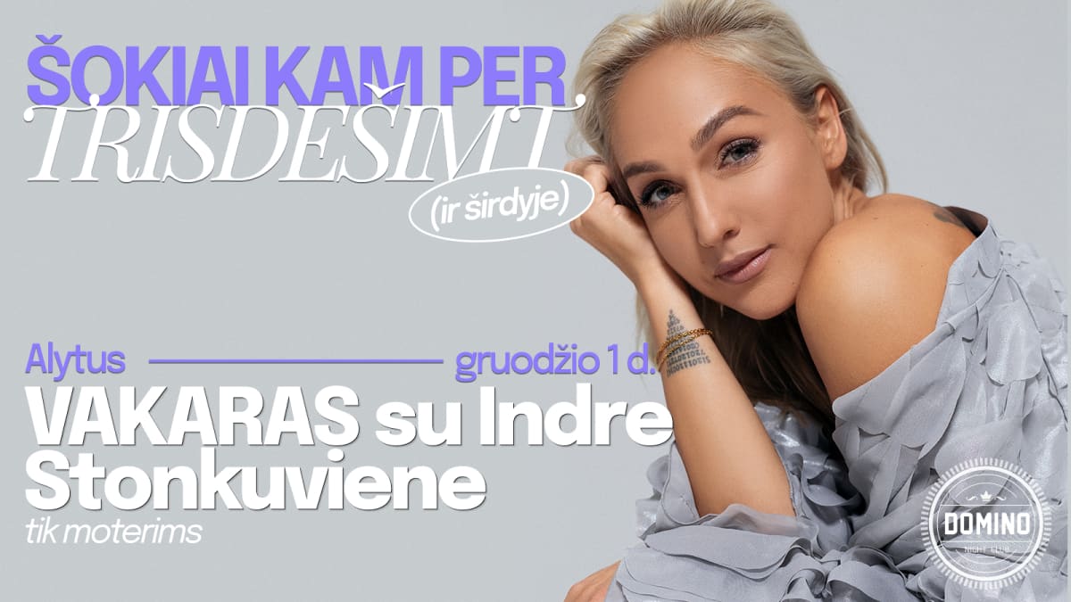 Vakaras su Indre Stonkuviene | ALYTUS