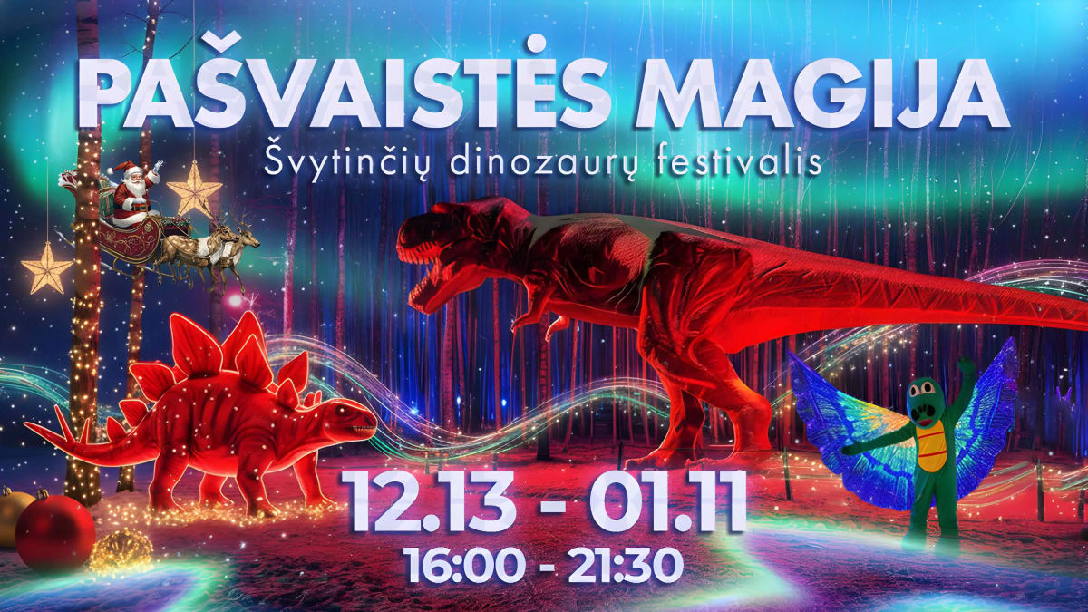 The Magic of the Northern Lights: Festival of Glowing Dinosaurs