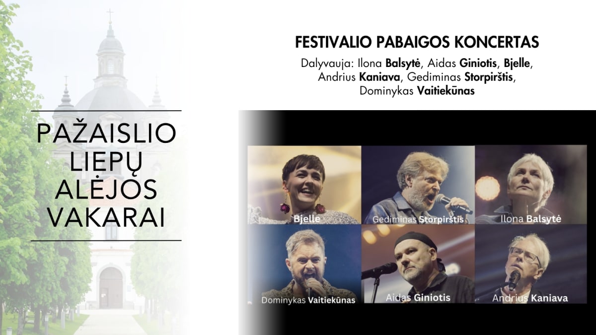Pažaislio liepų alėjos vakarai | festivalio pabaigos koncertas