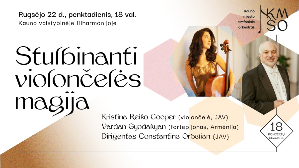 STULBINANTI VIOLONČELĖS MAGIJA