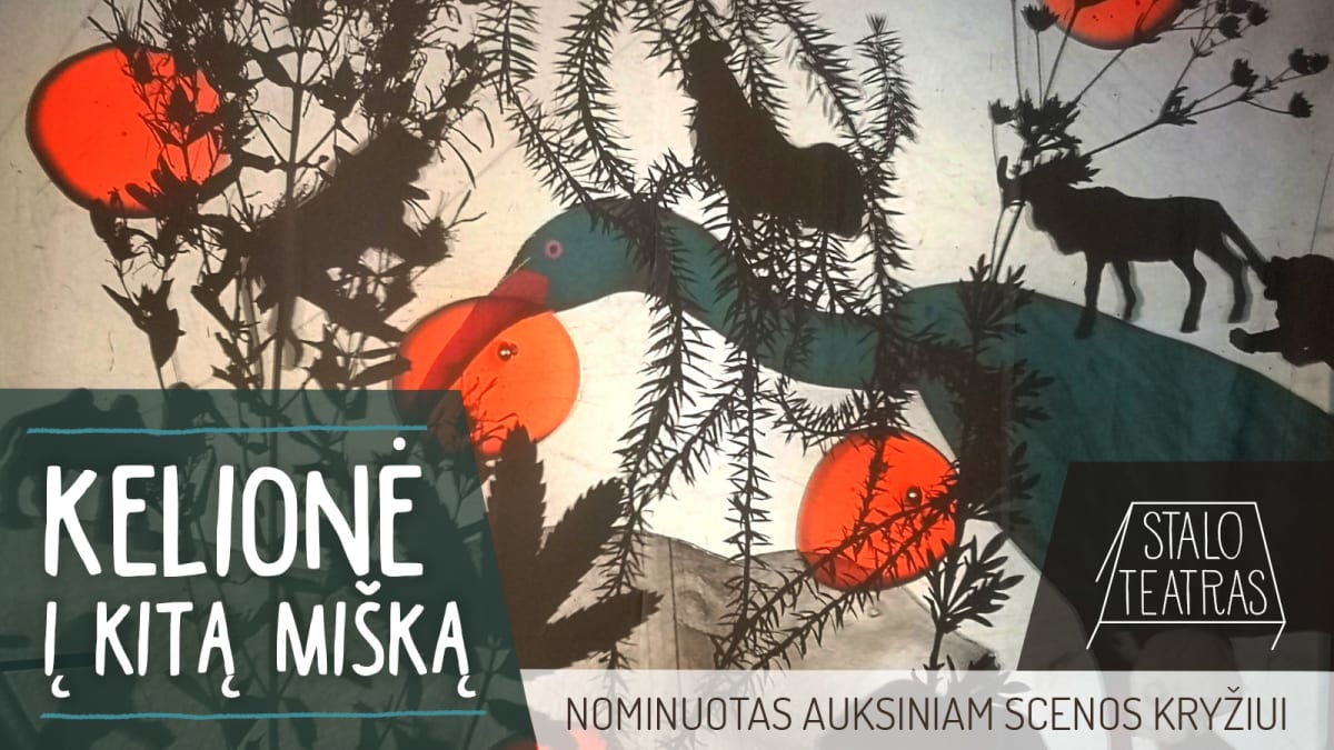 Audiovizualinis spektaklis „Kelionė į kitą mišką“ (pagal Issa Watanabe knygą „Migrantai“)